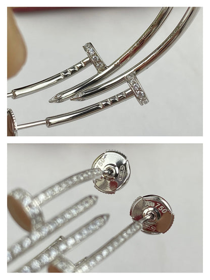 [⭐Renara]JUSTE EARRINGS FULL DIAMONDS 1.8MM