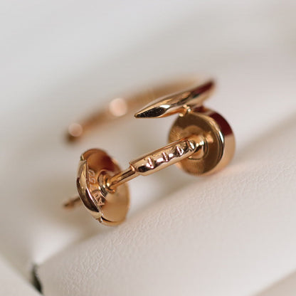 [⭐Renara]JUSTE EARRINGS PINK GOLD