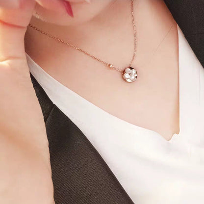 [⭐Renara]SUN MOP GOLD 1 DIAMOND NECKLACE