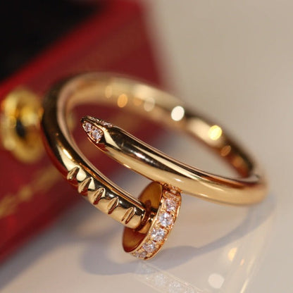 [⭐Renara]JUSTE RING 2.65MM GOLD DIAMOND