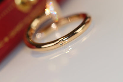 [⭐Renara]JUSTE RING 2.65MM GOLD DIAMOND