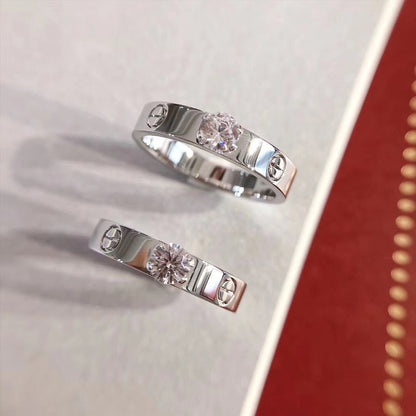 [⭐Renara]LOVE RING 3.6MM 1 BIG DIAMOND