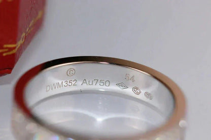 [⭐Renara]LOVE RING 3.6MM DIAMOND PAVED