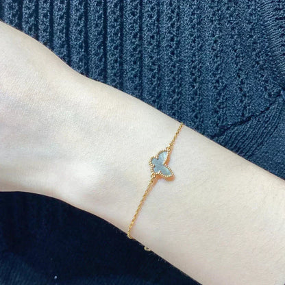 [⭐Renara]BUTTERFLY DARK MOP BUTTERFLY BRACELET