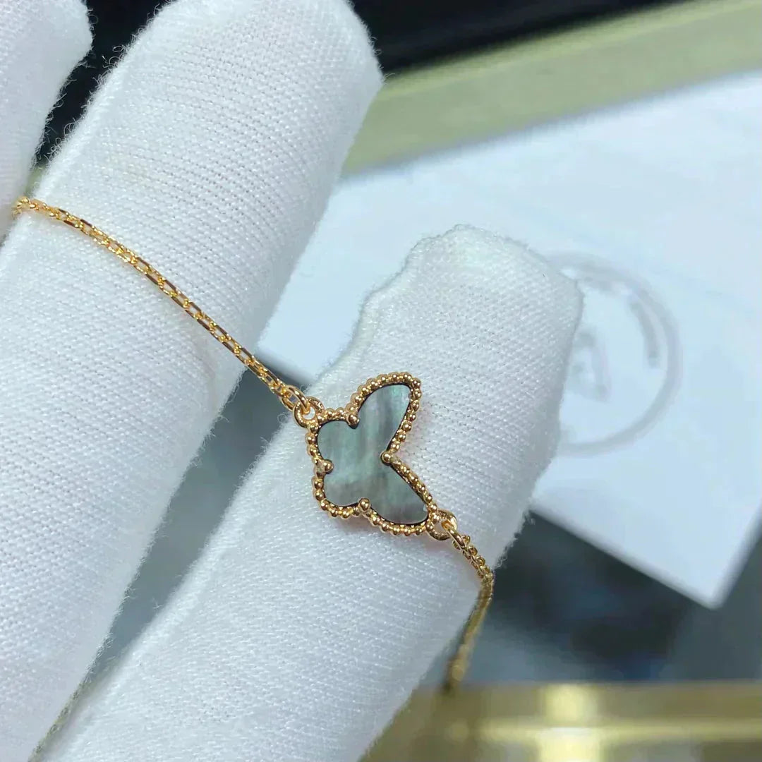 [⭐Renara]BUTTERFLY DARK MOP BUTTERFLY BRACELET