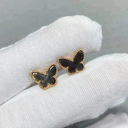 [⭐Renara]BUTTERFLY DARK MOP  EARRINGS