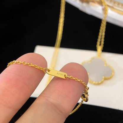 [⭐Renara]CLOVER 25MM MOP LARGE PENDANT NECKLACE