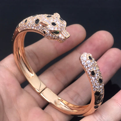 [⭐Renara]PANTHERE BIG BRACELET DIAMONDS