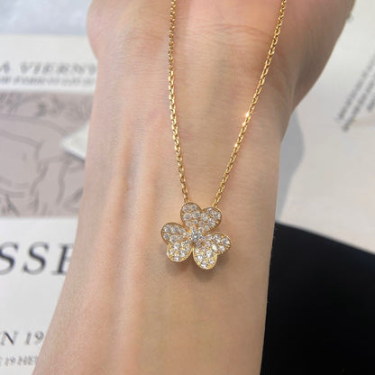 [⭐Renara]FLOWER DIAMOND NECKLACE
