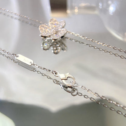 [⭐Renara]FLOWER DIAMOND NECKLACE
