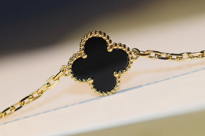 [⭐Renara]CLOVER 20 MOTIFS ONYX ROSE GOLD