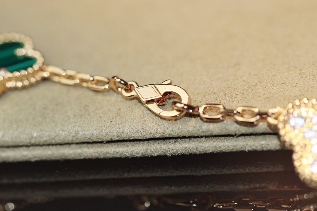 [⭐Renara]CLOVER 20 MOTIFS ONYX ROSE GOLD
