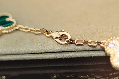 [⭐Renara]CLOVER 20 MOTIFS ONYX ROSE GOLD