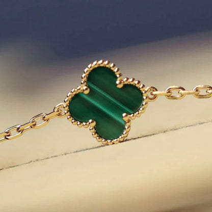 [⭐Renara]CLOVER 20 MOTIFS MALACHITE GOLD