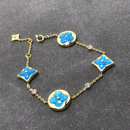 [⭐Renara]STAR AND SUN TURQUOISE 4 MOTIFS 3 DIAMONDS