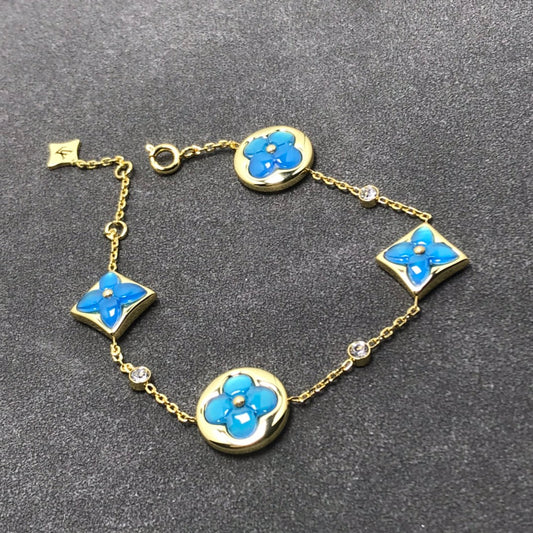 [⭐Renara]STAR AND SUN TURQUOISE 4 MOTIFS 3 DIAMONDS