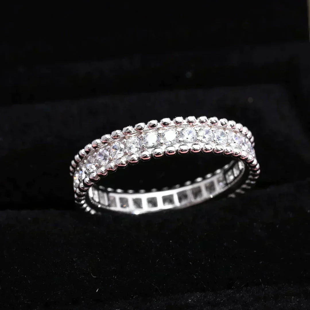 [⭐Renara]PERLEE DIAMOND SILVER RING