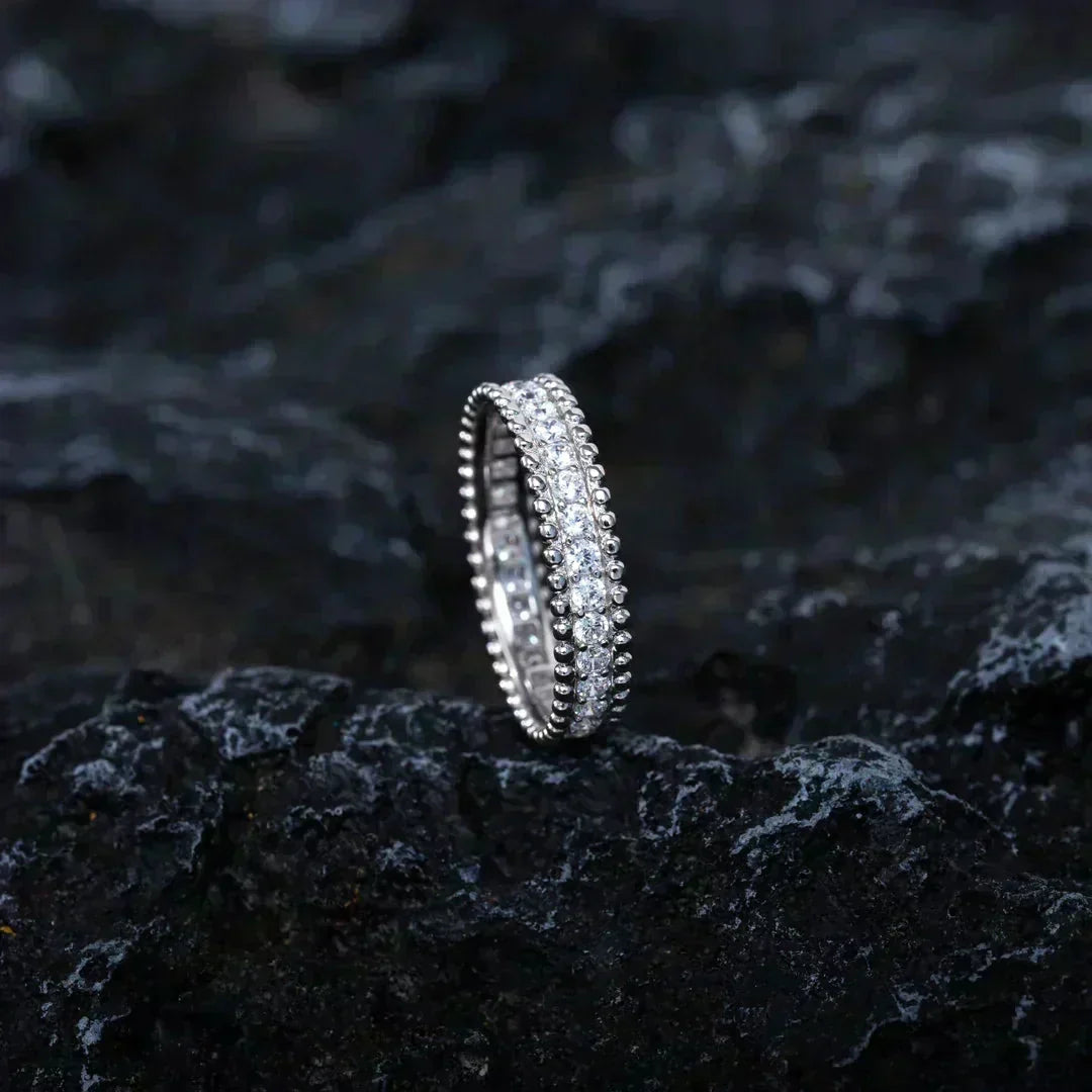 [⭐Renara]PERLEE DIAMOND SILVER RING