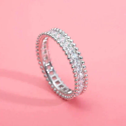 [⭐Renara]PERLEE DIAMOND SILVER RING