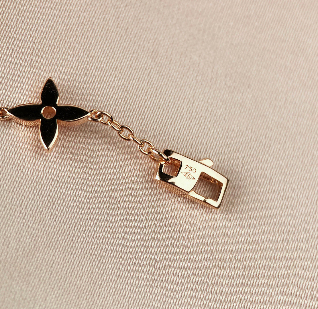 [⭐Renara]STAR AND SUN 7 MOTIFS GOLD BRACELET