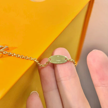 [⭐Renara]LOGO STAR MOTIF GOLD BRACELET