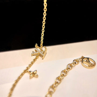 [⭐Renara]LOGO STAR MOTIF GOLD BRACELET
