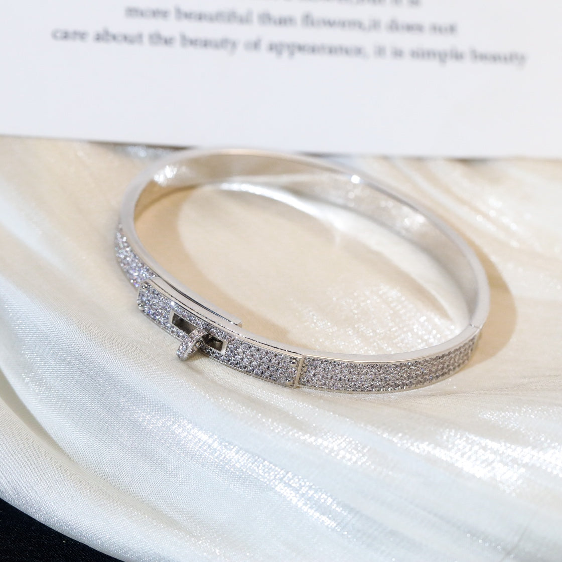 [⭐Renara]KELLY BRACELET DIAMOND PAVED