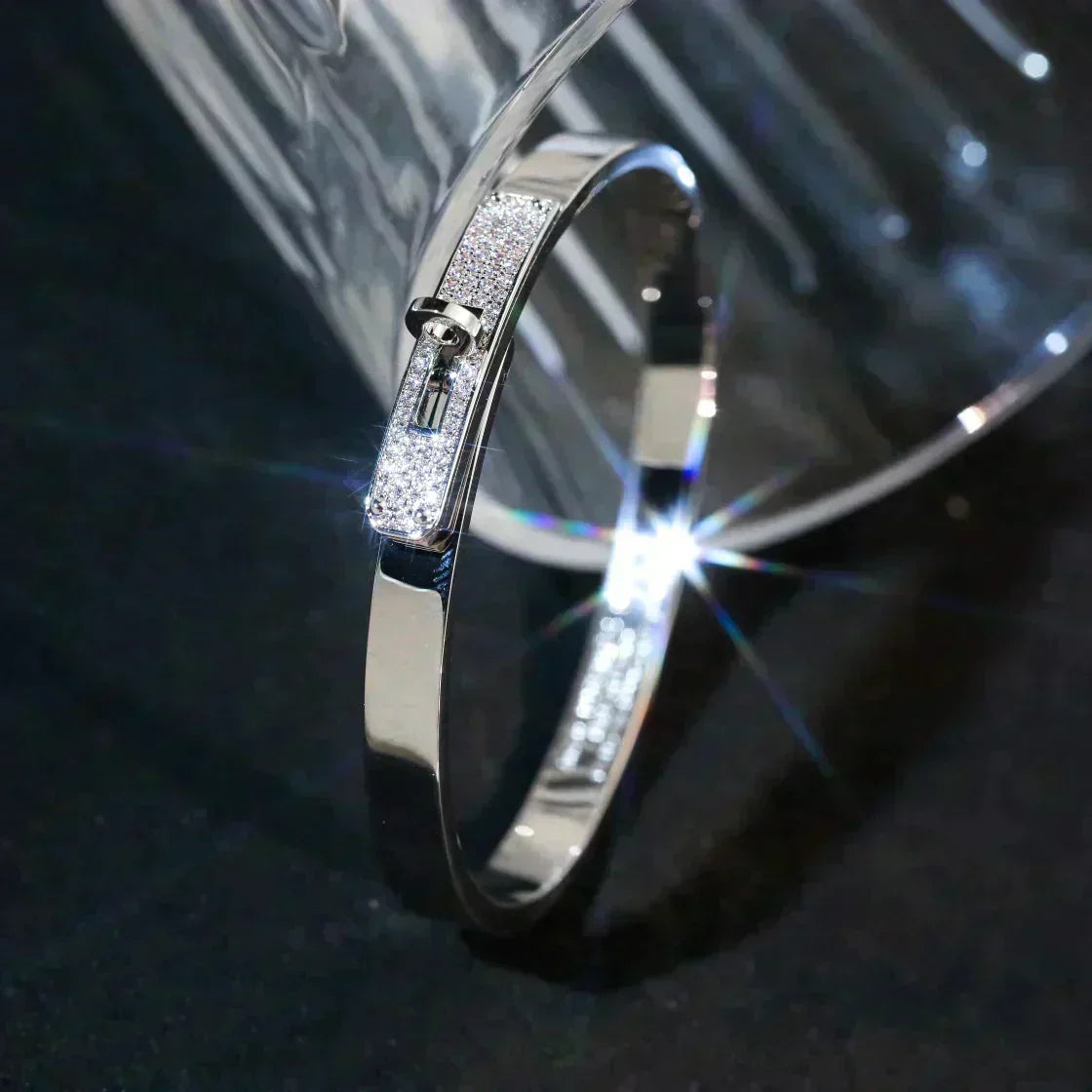 [⭐Renara]KELLY SILVER DIAMOND BRACELET