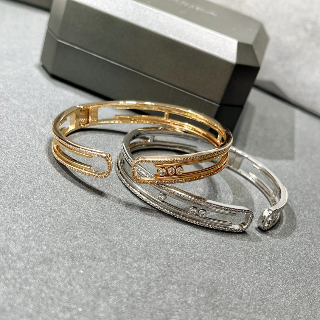 [⭐Renara]MOVE 10TH PAVED DIAMOND BRACELET