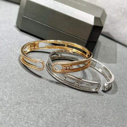[⭐Renara]MOVE 10TH PAVED DIAMOND BRACELET