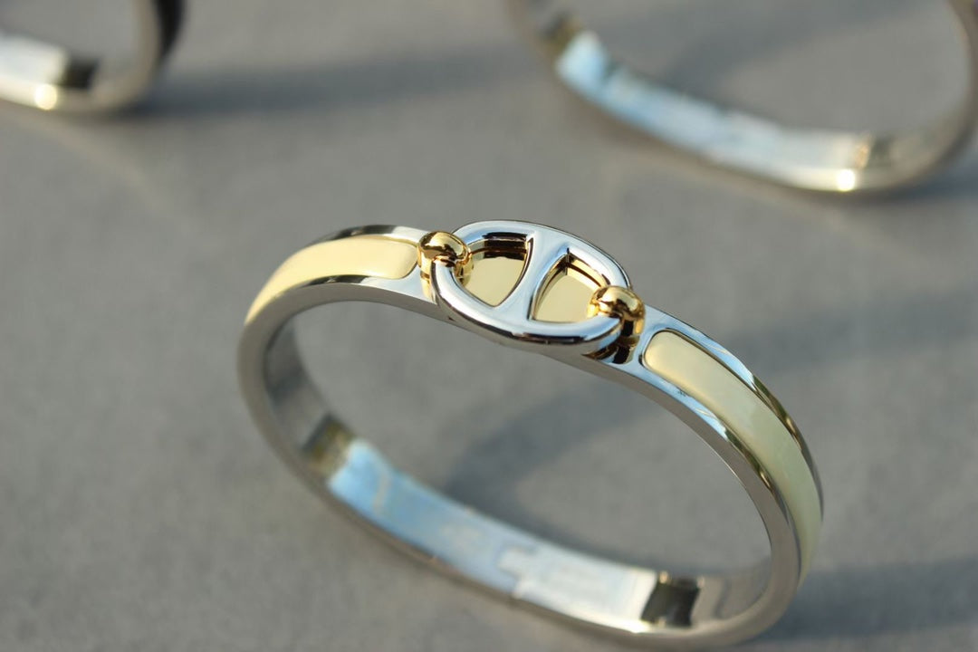 [⭐Renara]CLIC CHAINE SILVER BRACELET