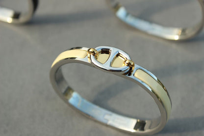 [⭐Renara]CLIC CHAINE SILVER BRACELET