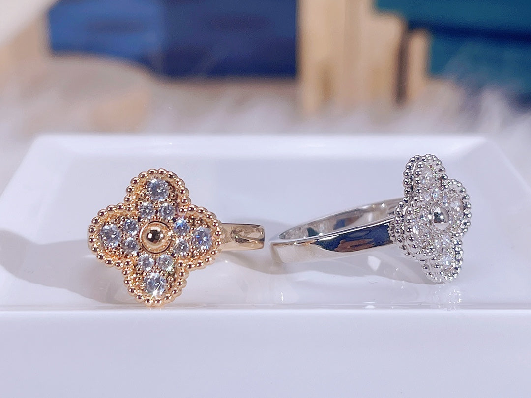 [⭐Renara]CLOVER DIAMOND RING