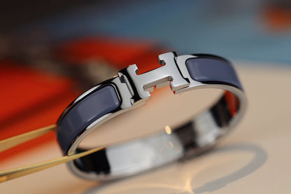 [⭐Renara]H BRACELET 12MM BLUE GRAY