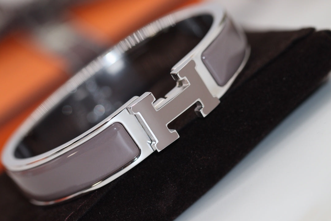 [⭐Renara]H BRACELET 12MM BROWN