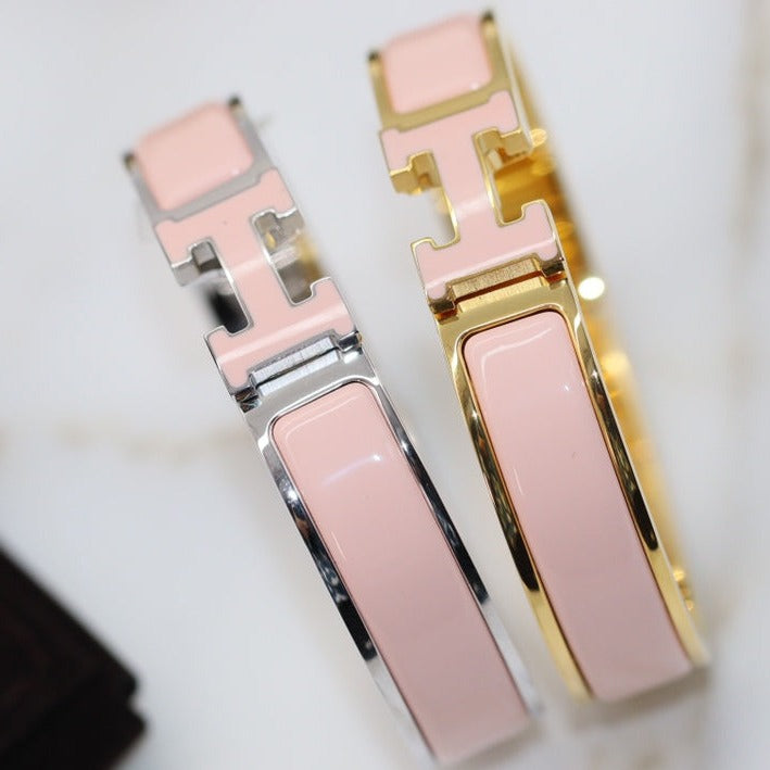 [⭐Renara]H BRACELET 12MM PINK