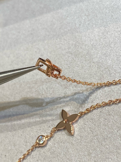 [⭐Renara]STAR DIAMOND PINK GOLD BRACELET