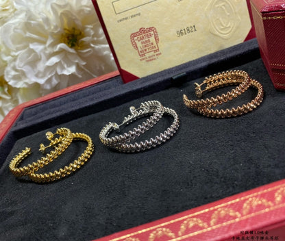 [⭐Renara]CLASH LARGE HOOP EARRINGS