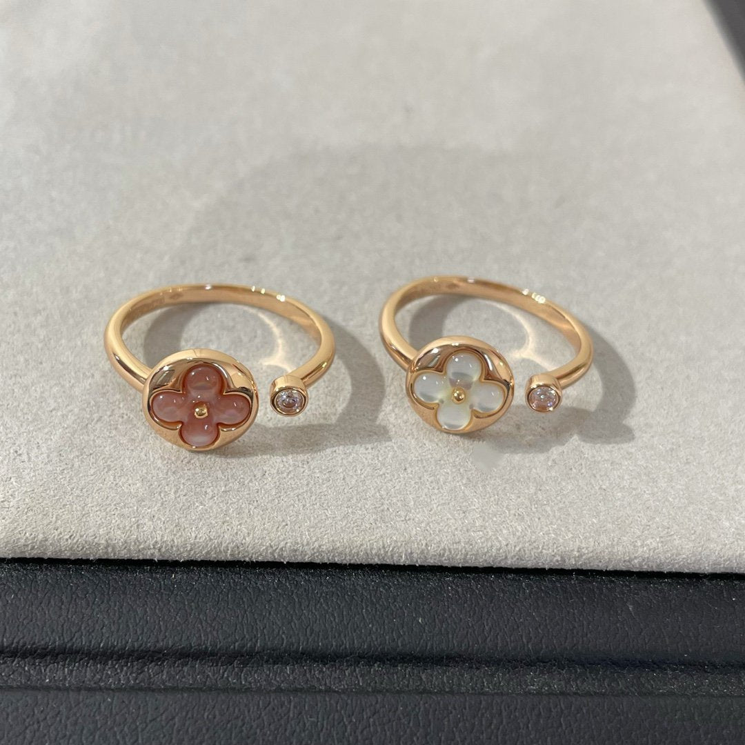 [⭐Renara]SUN 1 DIAMOND PINK MOP RING