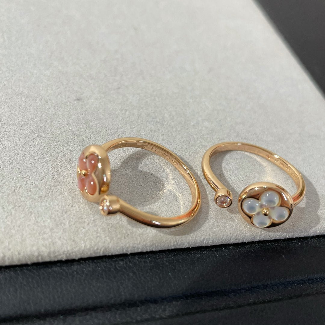 [⭐Renara]SUN 1 DIAMOND PINK MOP RING