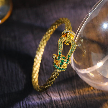 [⭐Renara]FORCE 10 GOLD GREEN DIAMOND PAVED