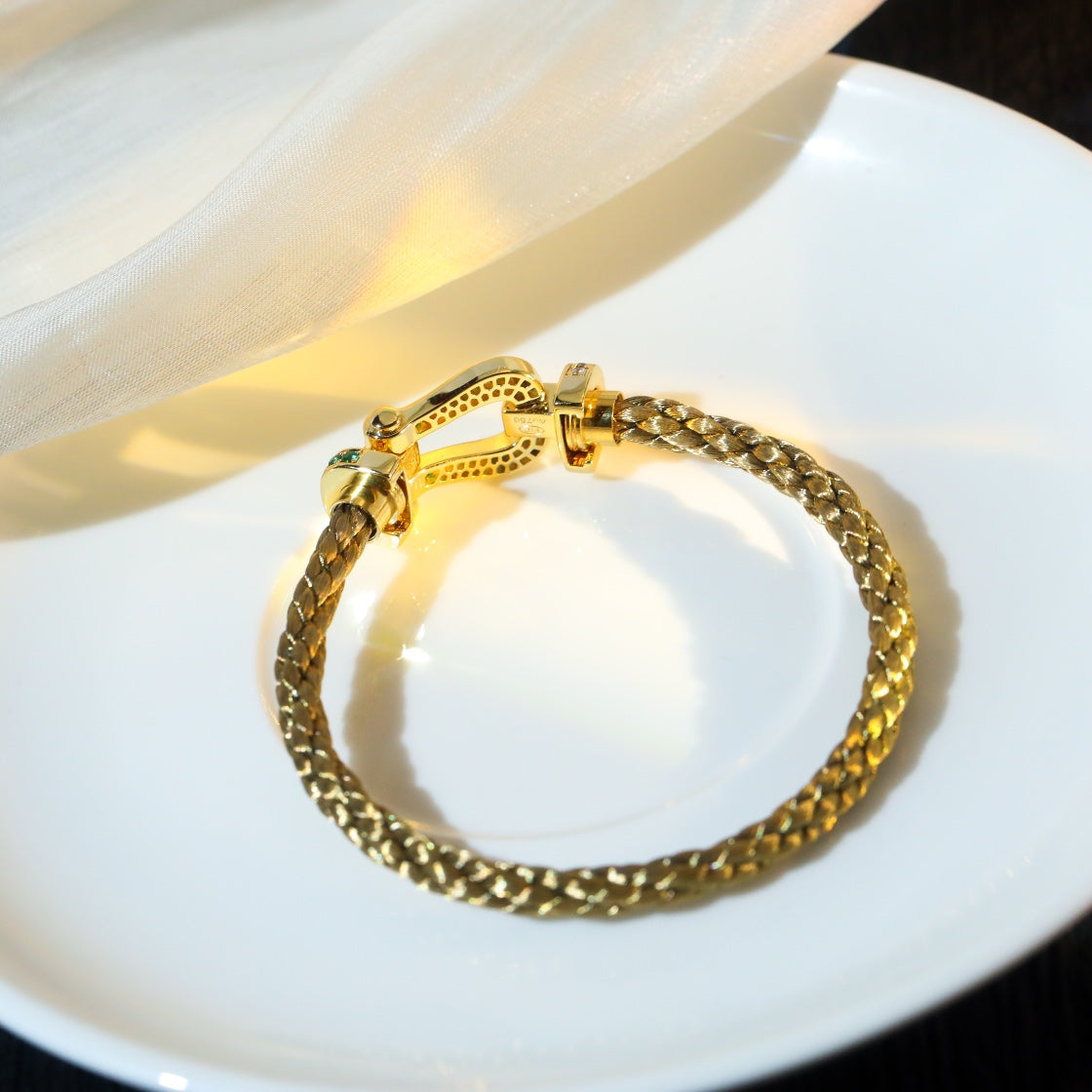 [⭐Renara]FORCE 10 GOLD GREEN DIAMOND PAVED