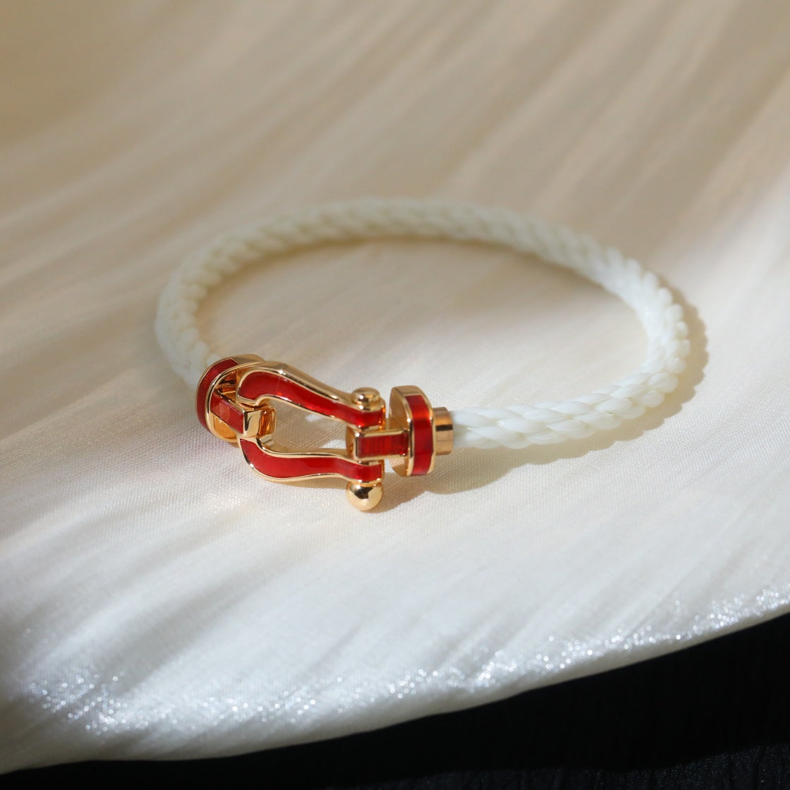 [⭐Renara]FORCE 10 WHITE TEXTILE DIAMOND PAVED