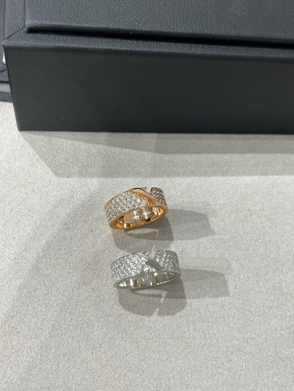 [⭐Renara]LIENS EVIDENCE  DIAMOND PAVED RING