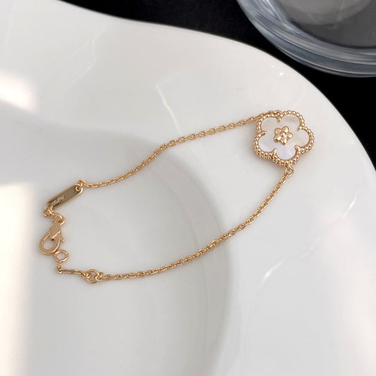 [⭐Renara]LUCKY SPRING ROSE GOLD MOP BRACELET