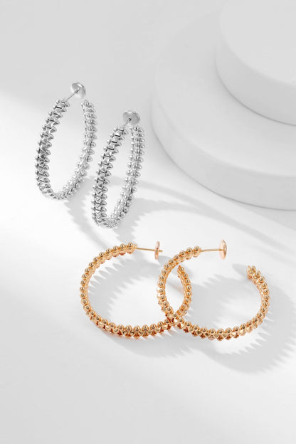 [⭐Renara]CLASH HOOP EARRINGS