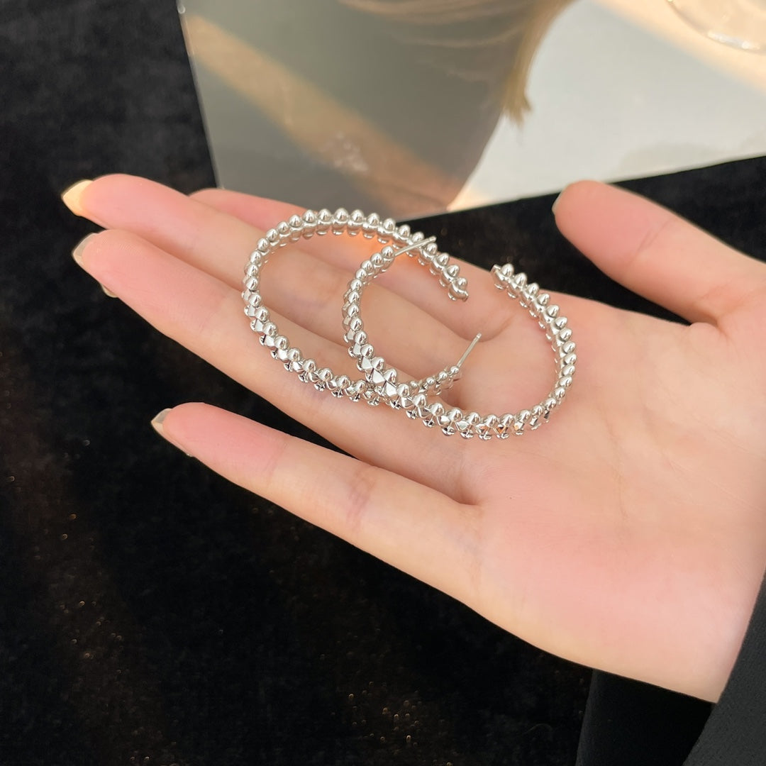 [⭐Renara]CLASH HOOP EARRINGS