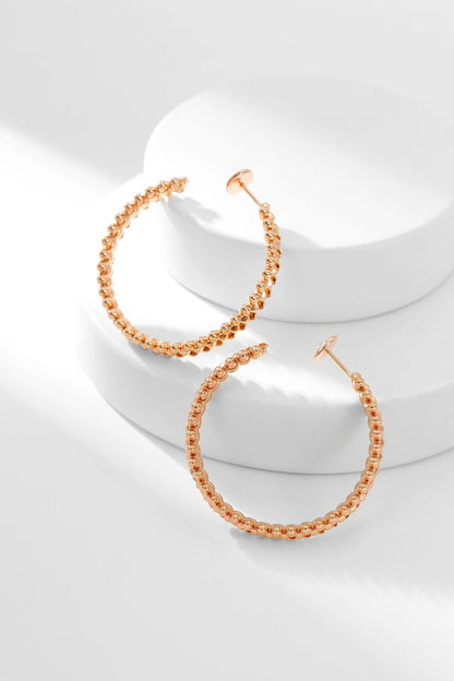 [⭐Renara]CLASH HOOP EARRINGS