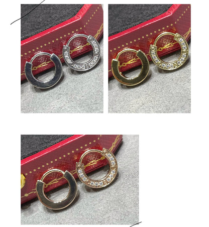 [⭐Renara]LOVE DIAMOND EARRINGS