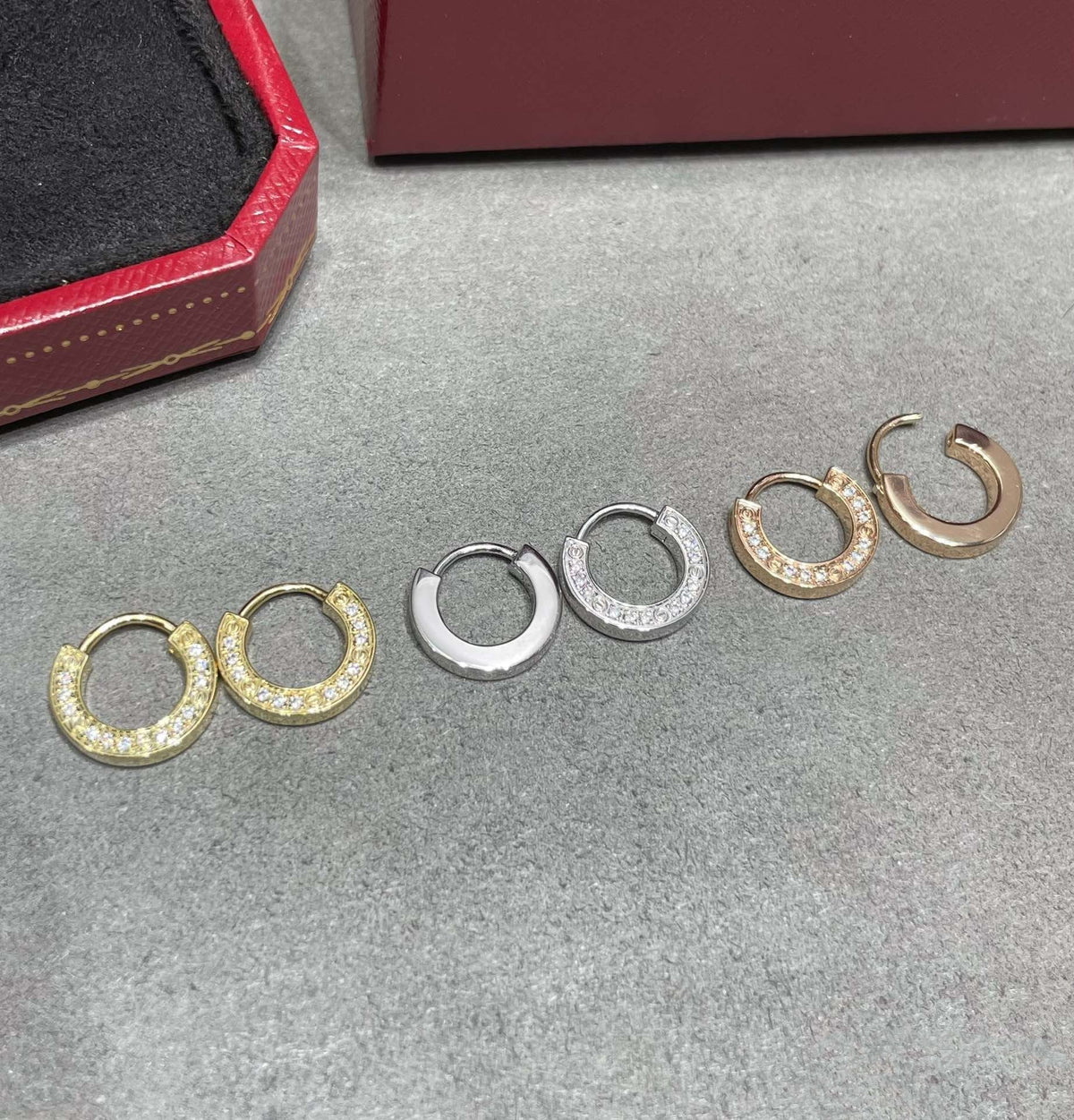 [⭐Renara]LOVE DIAMOND EARRINGS
